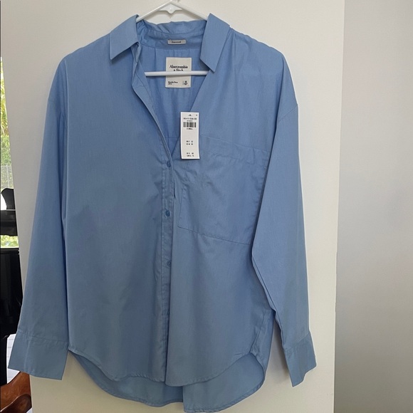 Abercrombie & Fitch Tops - Abercrombie & Fitch Blue Button Down Shirt